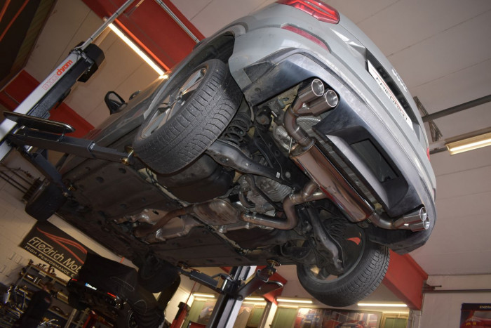 76mm Duplex-Sportendschalldämpfer Audi Q2 GA Quattro